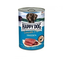Happy DogSensible Pure Sweden Monoproteiiniga konservid koertele ulukilihaga, 800g x 6tk hind ja info | Koerakonservid | hansapost.ee
