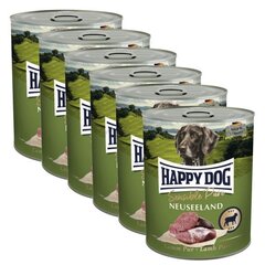Happy Dog Sensible Pure Neuseeland Monoproteiiniga konservid koertele lambalihaga, 800g x 6tk цена и информация | Консервы для собак | hansapost.ee