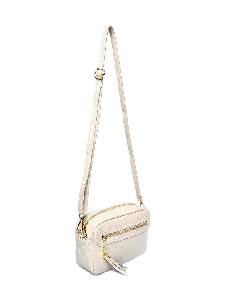 Carla Ferreri SS24 CF 1906 BEIGE nahk kott hind ja info | Käekotid naistele | hansapost.ee