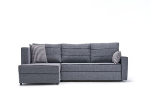 Kampinė sofa-lova Ece Left - Grey цена и информация | Угловые диваны | hansapost.ee