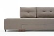 Nurgadiivan Asir Manama Corner Sofa Bed Right, beež цена и информация | Nurgadiivanid ja nurgadiivanvoodid | hansapost.ee