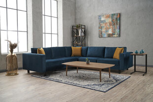 Kampinė sofa Kale Velvet - Oil Green цена и информация | Угловые диваны | hansapost.ee