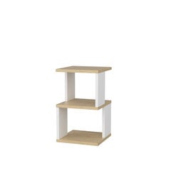 Öökapp Asir Carter, pruun/valge price and information | Nightstands | hansapost.ee