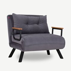 1 sėdynės sofa-lova Sando Single - Light Grey цена и информация | Кресла | hansapost.ee