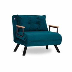 1 sėdynės sofa-lova Sando Single - Petrol Green цена и информация | Кресла для отдыха | hansapost.ee