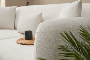 3 vietų sofa-lova Simena - Cream цена и информация | Диваны | hansapost.ee