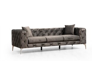 3 vietų sofa Como 3 Seater - Anthracite цена и информация | Диваны | hansapost.ee