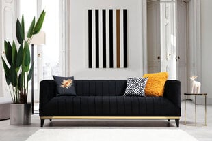 3 vietų sofa Bellino - Black цена и информация | Диваны | hansapost.ee