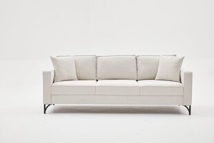 3 vietų sofa Berlin - Cream, Black цена и информация | Диваны | hansapost.ee