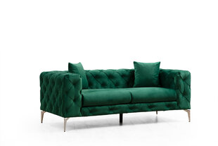 2 vietų sofa Como - Green цена и информация | Диваны | hansapost.ee