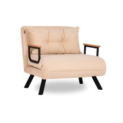 1 sėdynės sofa-lova Sando Single - Cream цена и информация | Кресла | hansapost.ee