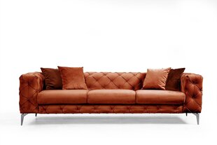 3 vietų sofa Como - Orange цена и информация | Диваны | hansapost.ee