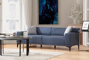 3 vietų sofa Petra 3 - Blue цена и информация | Диваны | hansapost.ee
