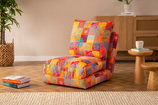 1 sėdynės sofa-lova Taida 1 - Seater - Patchwork цена и информация | Кресла для отдыха | hansapost.ee