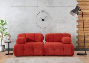 Kahekohaline diivan Atelier Del Sofa Doblo, punane hind ja info | Diivanvoodid ja diivanid | hansapost.ee
