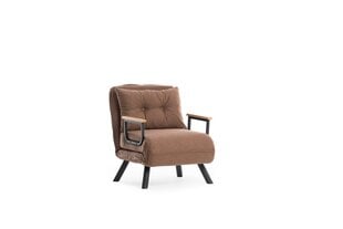 1 sėdynės sofa-lova Sando Single - Light Brown цена и информация | Кресла для отдыха | hansapost.ee