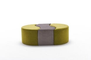 Pouffe Alya Puf - Green, Mink цена и информация | Кресла-мешки и пуфы | hansapost.ee