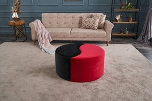 Pouffe Alis Puf - Red, Black цена и информация | Кресла-мешки и пуфы | hansapost.ee