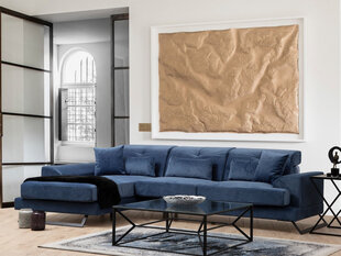 Kampinė sofa Frido Left (Chl+3R) - Navy Blue цена и информация | Угловые диваны | hansapost.ee