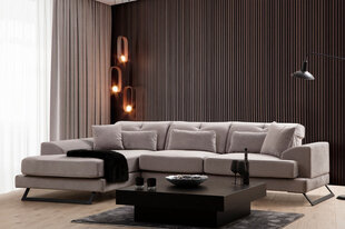 Kampinė sofa Frido Left (Chl+3R) - Light Grey цена и информация | Угловые диваны | hansapost.ee