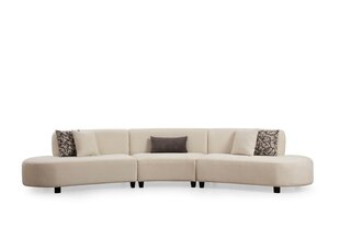 Kampinė sofa Pars Cream (L1 + 01 + 1R) - Corner цена и информация | Угловые диваны | hansapost.ee