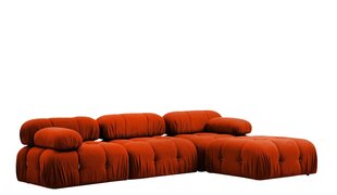 Kampinė sofa Bubble Corner ( L1-O1-1R -Puf) - Tile Red цена и информация | Угловые диваны | hansapost.ee