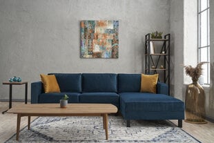 Kampinė sofa Kale Velvet Right - Oil Green цена и информация | Угловые диваны | hansapost.ee