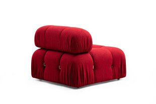 Kampinė sofa Bubble Corner ( L1-O1-1R -Puf) - Red цена и информация | Угловые диваны | hansapost.ee