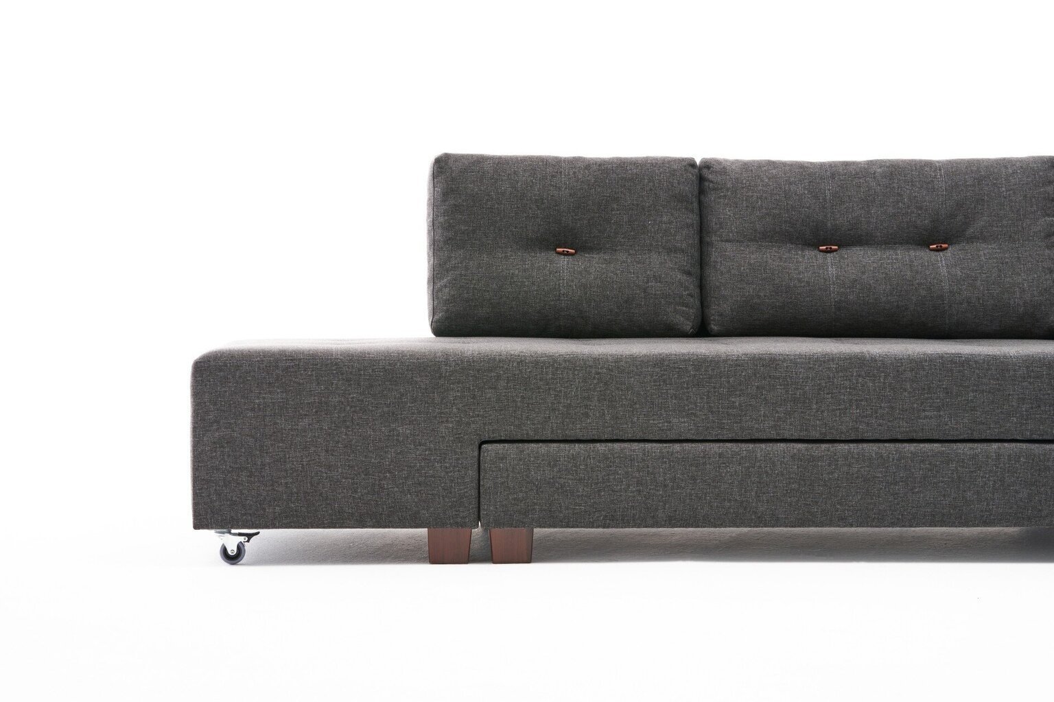 Nurgadiivan Asir Manama Corner Sofa Bed Left, hall hind ja info | Nurgadiivanid ja nurgadiivanvoodid | hansapost.ee