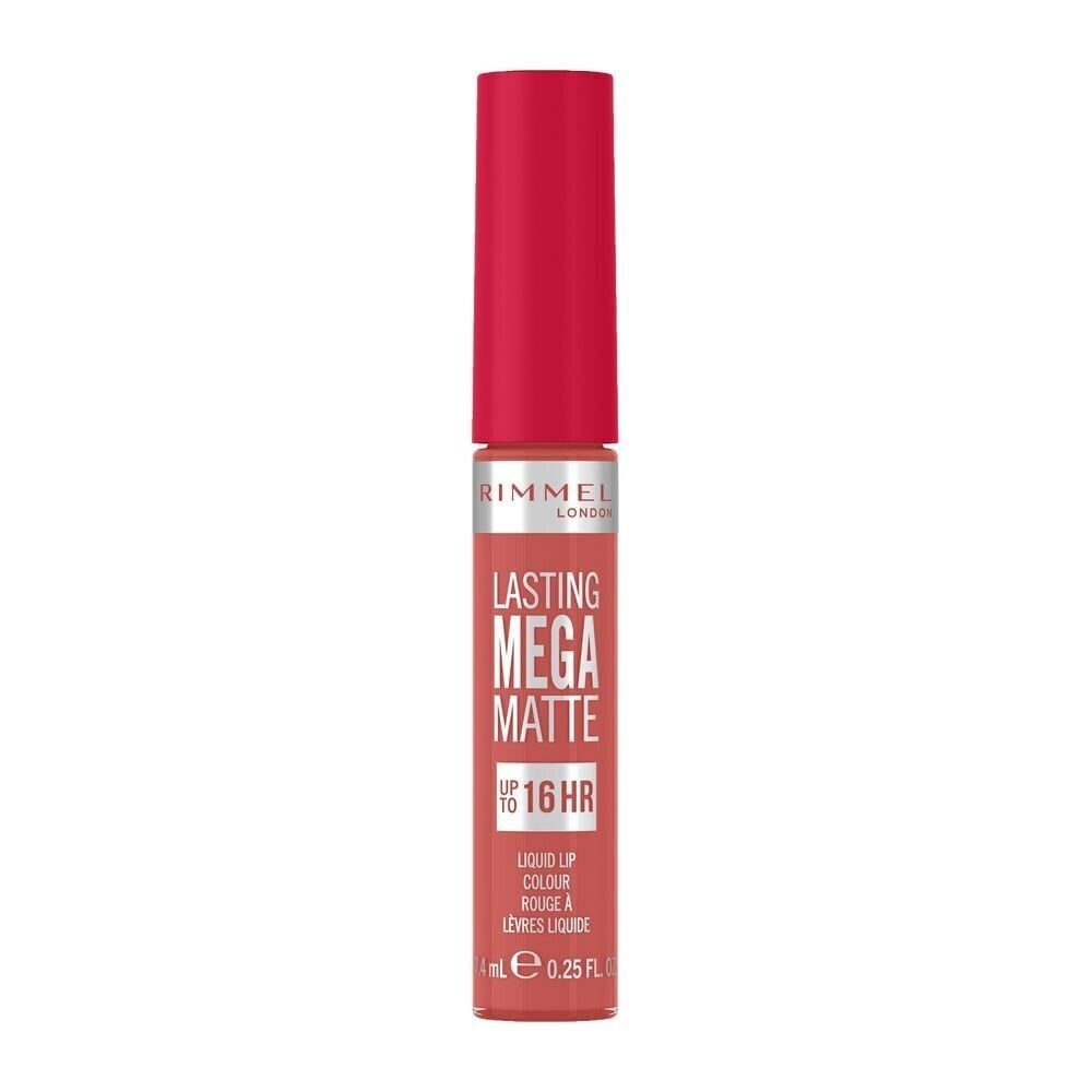 Huulepulk Rimmel London Lasting Mega Matte Liquid, 600 Coral Sass, 7,4 ml hind ja info | Huulekosmeetika | hansapost.ee