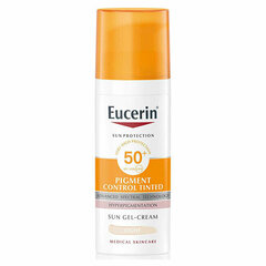 Защитный крем для лица от солнца Eucerin SPF50+, 50 мл цена и информация | Кремы от загара | hansapost.ee