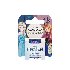 Juuksekummid Invisibobble Kids Disney Frozen, 3 tk. hind ja info | Juukseaksessuaarid | hansapost.ee