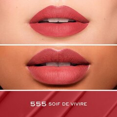 Губная помада Lancome L'Absolu Rouge Drama Ink, 555 Soif de Vivre, 6 мл цена и информация | Помады, бальзамы, блеск для губ | hansapost.ee