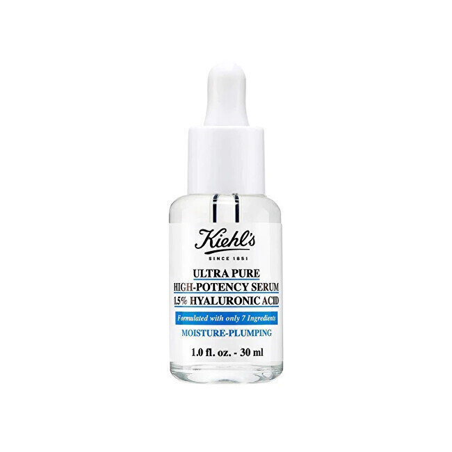 Näoseerum hüaluroonhappega Kiehl's Ultra Pure High-Potency 1.5%, 30 ml цена и информация | Näoõlid, ampullid ja seerumid | hansapost.ee