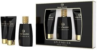 Komplekt Sergio Tacchini naistele: parfüümvesi EDP 100 ml + kehapiim 100 ml + dušigeel 100 ml. hind ja info | Parfüümid naistele | hansapost.ee