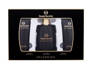 Komplekt Sergio Tacchini naistele: parfüümvesi EDP 100 ml + kehapiim 100 ml + dušigeel 100 ml. hind ja info | Sergio Tacchini Parfüümid, lõhnad ja kosmeetika | hansapost.ee