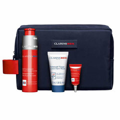 Komplekt Clarins meestele: näogeel 50 ml + šampoon 30 ml + näopuhastusgeel 30 ml + seerum 0,9 ml hind ja info | Näokreemid | hansapost.ee