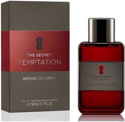 Tualettvesi Antonio Banderas Seduction Doses The Secret Temptation EDT meestele, 30 ml hind ja info | Parfüümid meestele | hansapost.ee