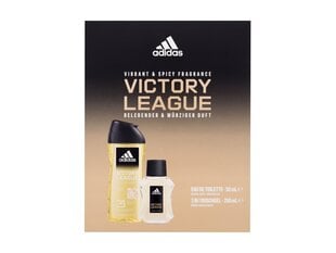 Набор Adidas Victory League для мужчин: туалетная вода EDT, 50 мл + гель для душа, 250 мл цена и информация | Духи для Него | hansapost.ee