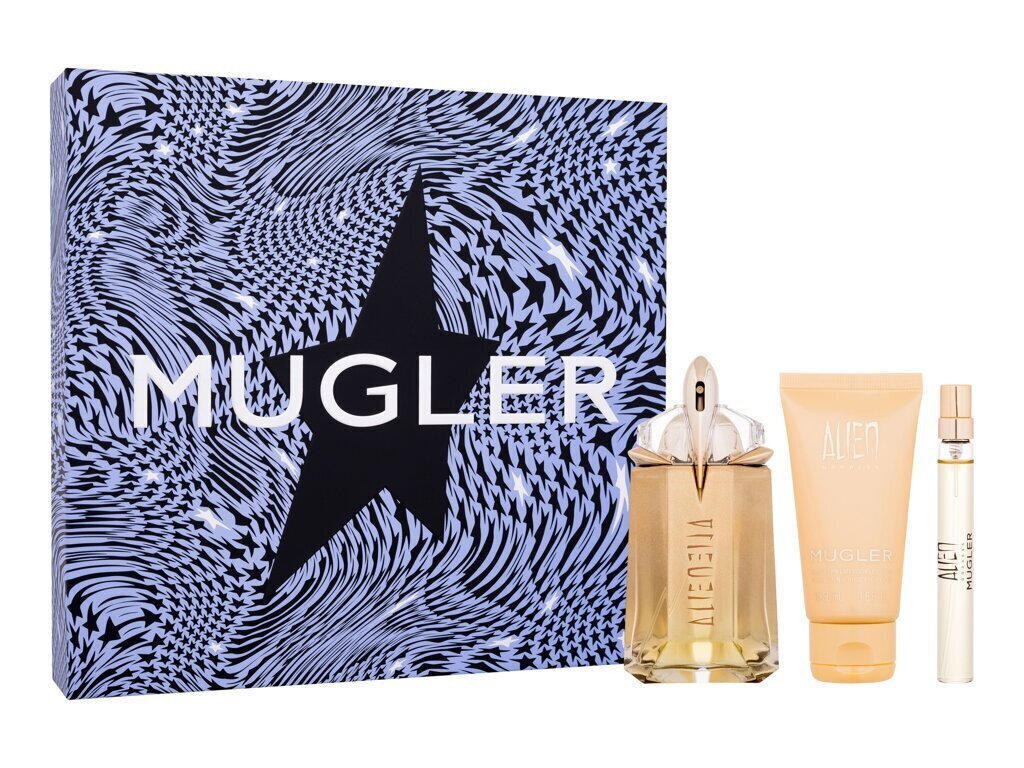 Komplekt Thierry Mugler naistele: parfüümvesi EDP 60ml + kehapiim 50ml + parfüümvesi EDP 10 ml. цена и информация | Parfüümid naistele | hansapost.ee