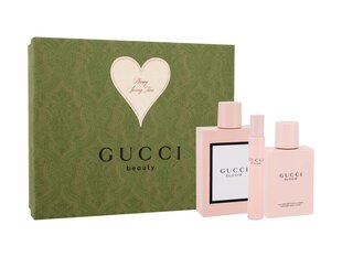 Набор Gucci Bloom для женщин: парфюмированная вода EDP, 100 мл + парфюмированная вода EDP, 10 мл + лосьон для тела, 100 мл цена и информация | Женские духи | hansapost.ee