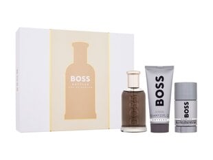 Набор Hugo Boss Boss Bottled для мужчин: парфюмированная вода EDP, 100 мл + парфюмированная вода EDP, 10 мл + гель для душа, 100 мл цена и информация | Мужские духи | hansapost.ee