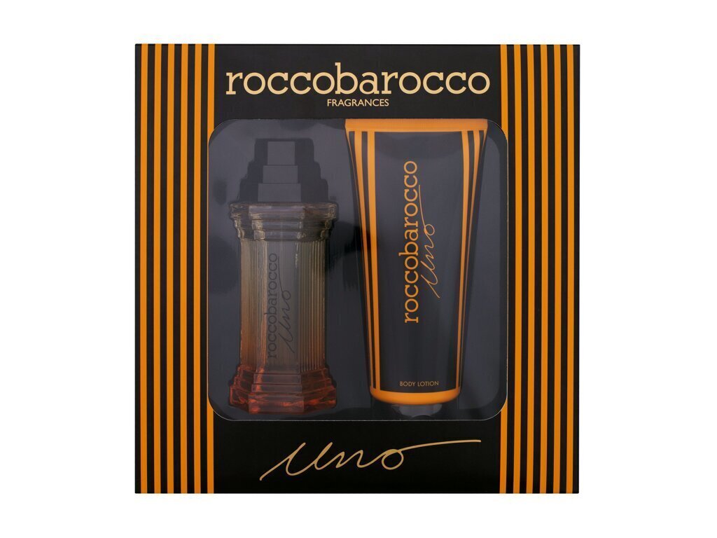 Komplekt Roccobarocco naistele/meestele: parfüümvesi EDP 100ml, kehapiim 200 ml. цена и информация | Parfüümid naistele | hansapost.ee