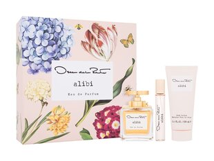 Komplekt Oscar de la Renta Alibi naistele: parfüümvesi EDP, 100 ml + kehapiim, 100 ml, pihusti, 10 ml hind ja info | Parfüümid naistele | hansapost.ee