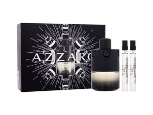 Komplekt Azzaro The Most Wanted Intense meestele: tualettvesi EDT, 100 ml + tualettvesi EDT, 10 ml + tualettvesi EDT, 10 ml hind ja info | Parfüümid meestele | hansapost.ee