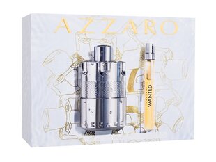 Набор Azzaro Wanted для мужчин: парфюмированная вода EDP, 100 мл + парфюмированная вода EDP, 10 мл цена и информация | Мужские духи | hansapost.ee