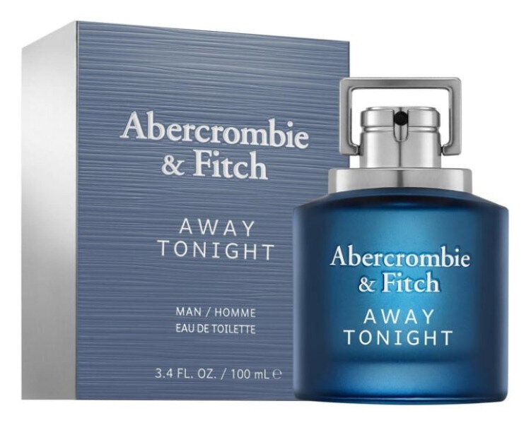 Tualettvesi Abercrombie &amp; Fitch Away Tonight EDT meestele, 100 ml hind ja info | Parfüümid meestele | hansapost.ee