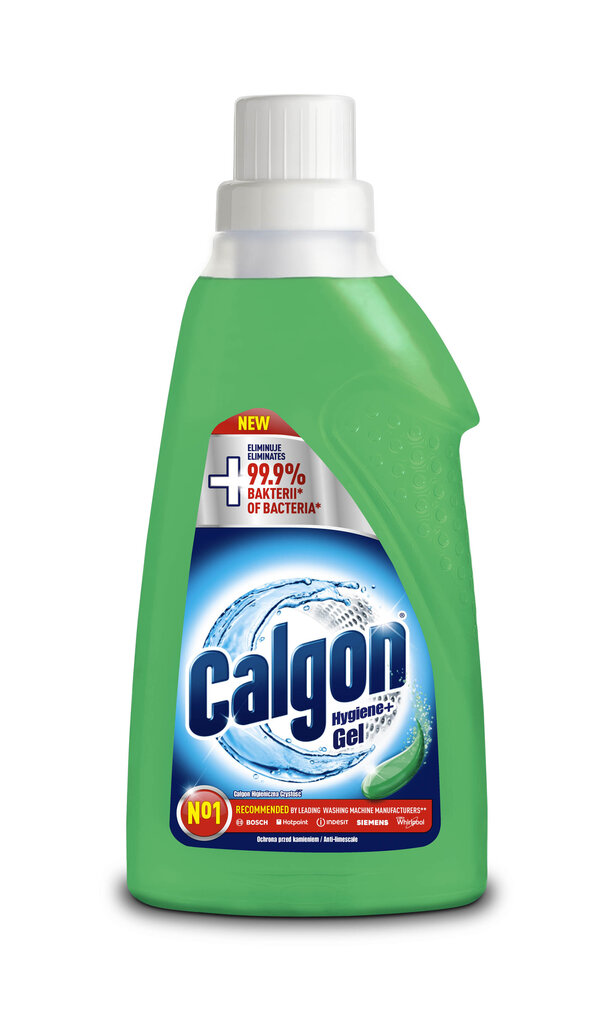 Calgon pesumasina veepehmendaja Hygiene Gel, 0,75 l цена и информация | Pesuvahendid | hansapost.ee