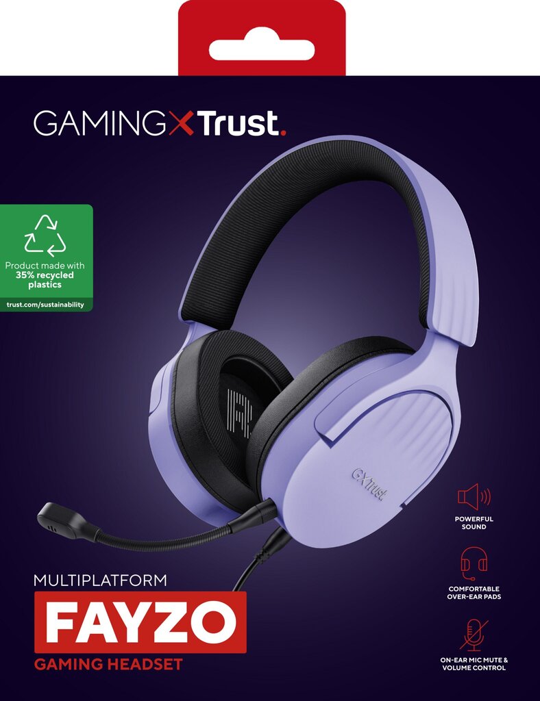 Trust GXT 489P Fayzo hind ja info | Kõrvaklapid | hansapost.ee