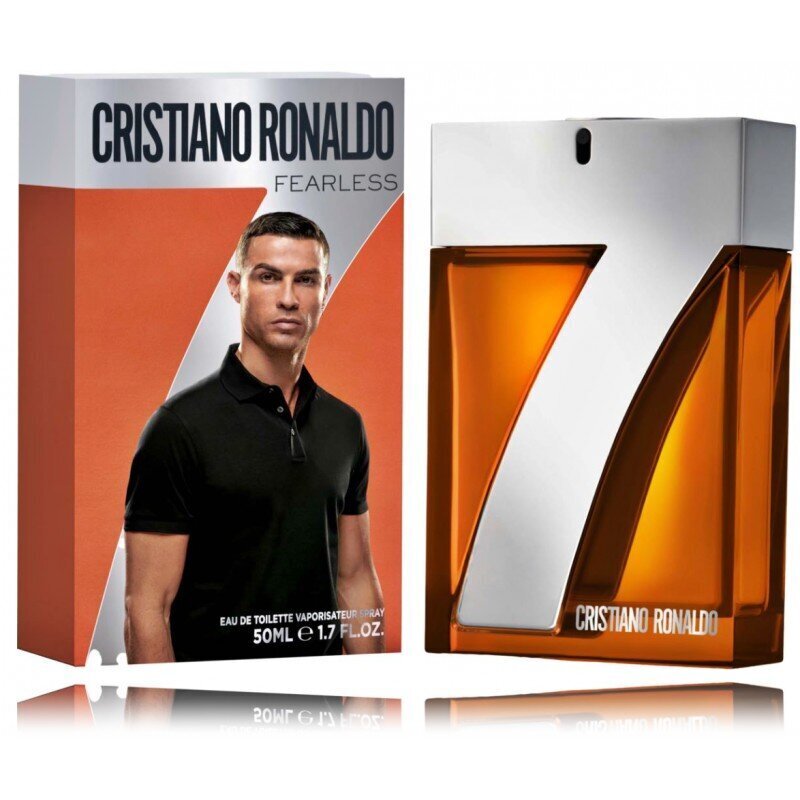 Tualettvesi Cristiano Ronaldo CR7 Fearless EDT meestele, 50 ml цена и информация | Parfüümid meestele | hansapost.ee